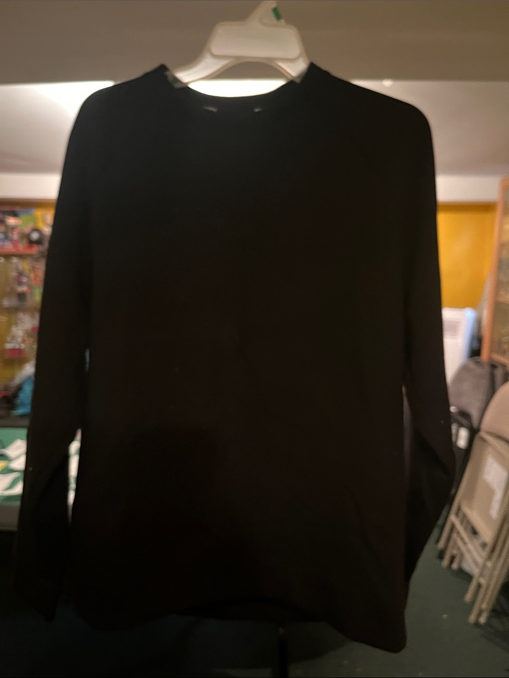Russell Athletic Black Crewneck Sweater - Classic Solid